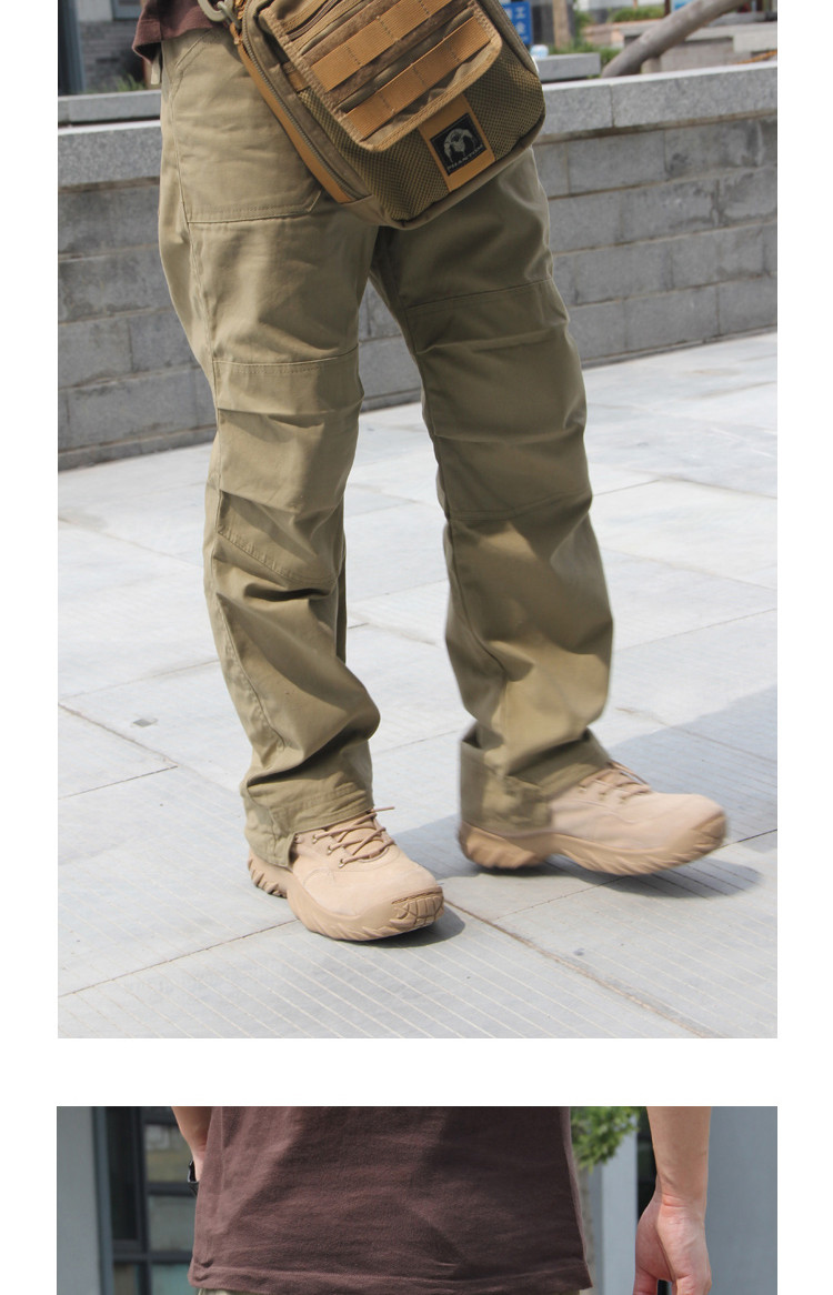 CQB 沙漠靴低帮战术靴 作战靴 o记 特种兵 陆战