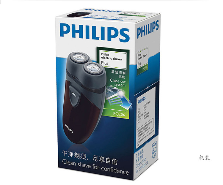 Philips\/飞利浦PQ206 男士电动剃须刀 独立浮动