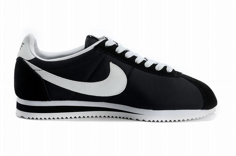 nike耐克男女鞋 正品2014 cortez 阿甘休闲鞋 跑步鞋 黑色 42.5码