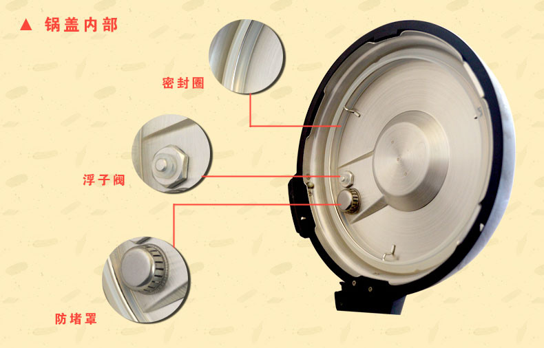 利仁电压力锅dng-5000e