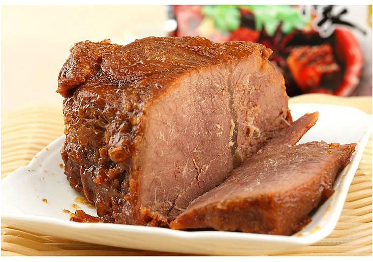 【浩嘉维食品】月盛斋 清真五香酱牛肉 200g 北