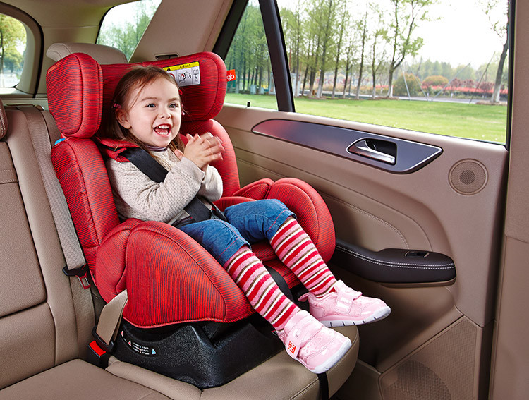 好孩子儿童汽车安全座椅 goodbaby安全带安装