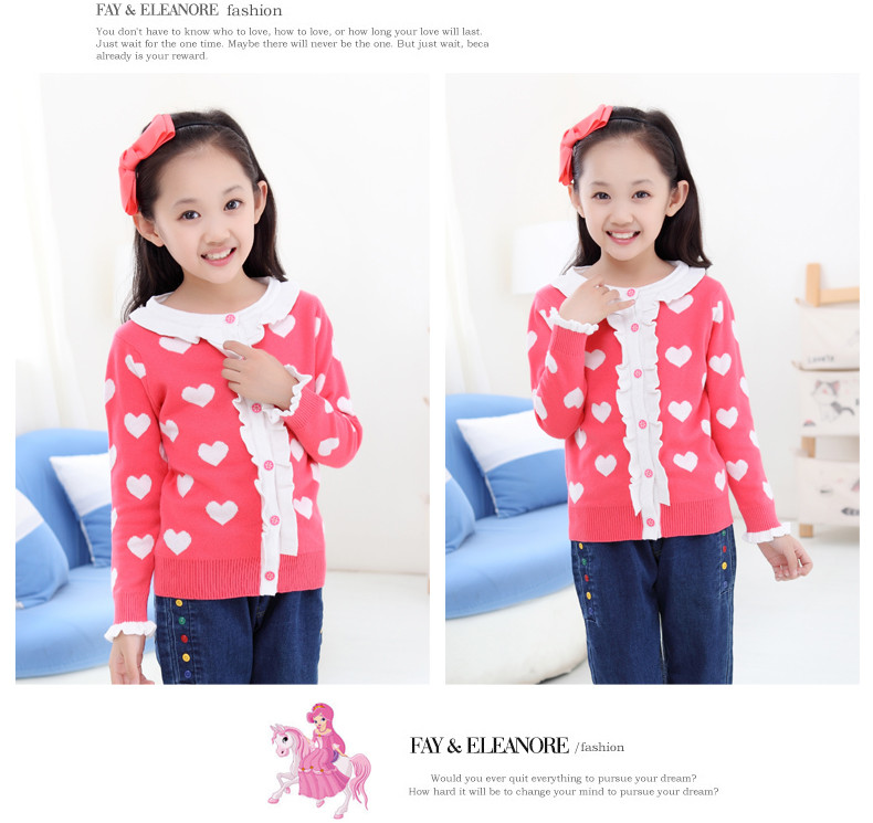 【朵琪宝贝母婴】<em>童装</em>女童毛衣<em>开衫</em>外套2014