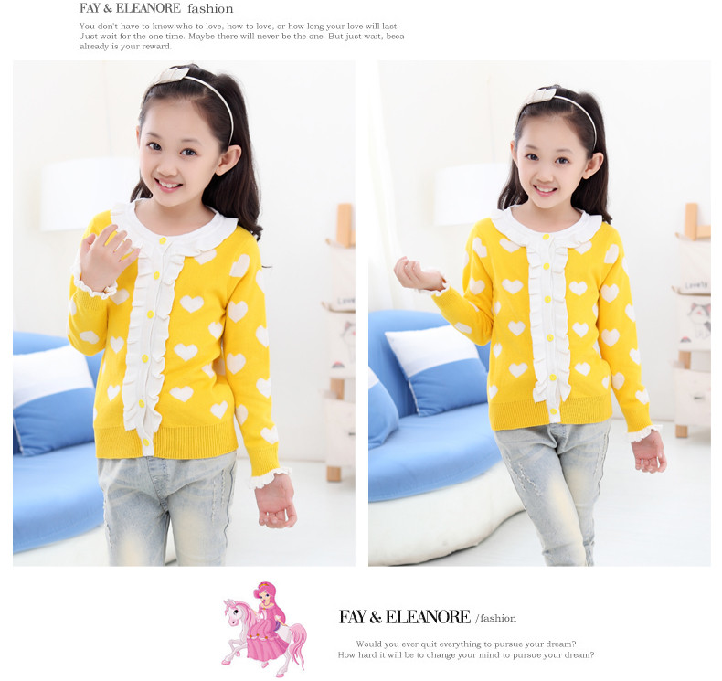 【朵琪宝贝母婴】<em>童装</em>女童毛衣<em>开衫</em>外套2014