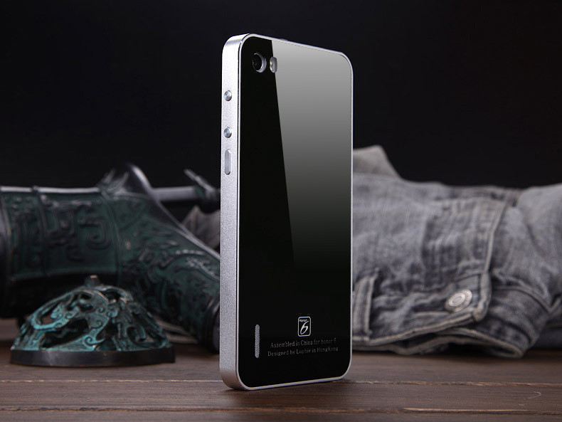 华为honor荣耀6手机保护壳 金属边框钢化玻璃