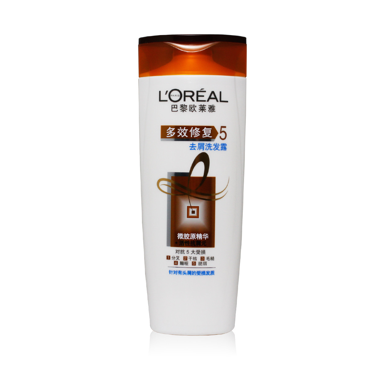 欧莱雅(l"oreal)洗发水 欧莱雅 多效修复去屑洗发露