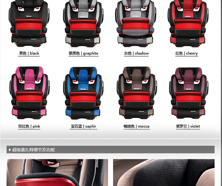 座椅】RECARO Monza nova IS 超级莫扎特安