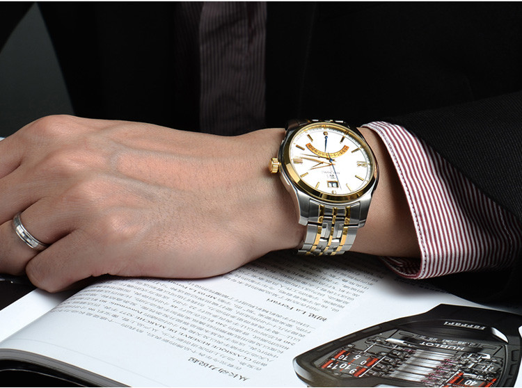 【天王表】新品热卖石英钢带男士品牌手表 商