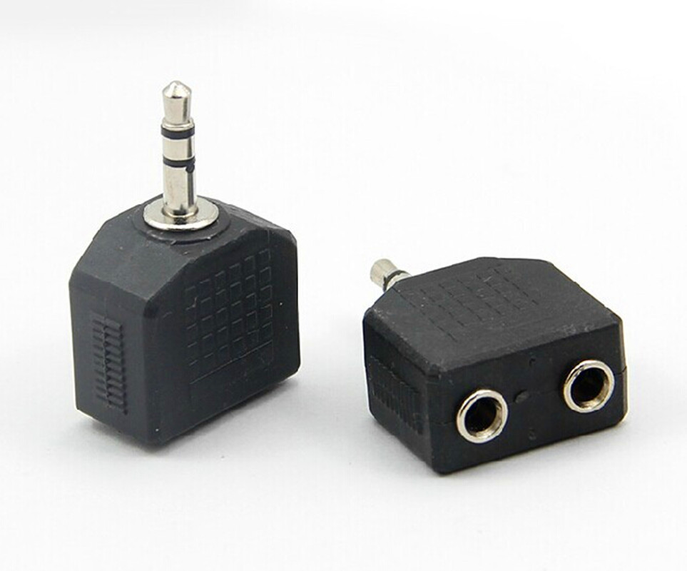 数码USBIT】Usbit 3.5mm音频一分二转接头 情