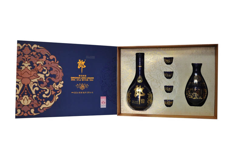 郎酒青花郎二十20礼盒装53度500ml酱香型白酒单瓶装