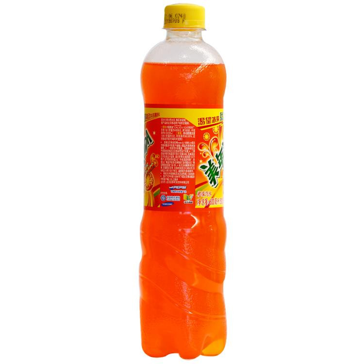 【美年达碳酸饮料 】美年达橙味500ml+100ml