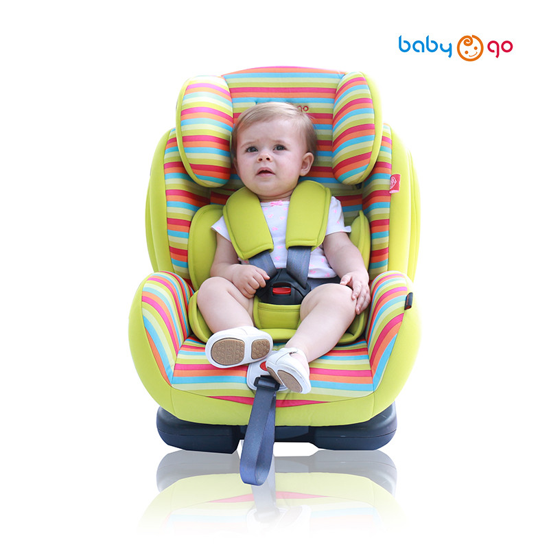 英国babygo 源自英国 儿童安全座椅 领航员 适合9-36kg安全带固定（约9个月-12岁） 圣保罗糖果