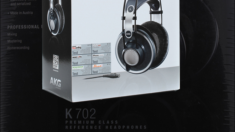 爱科技（AKG） K702 参考级录音棚头戴式耳机开放式 HIFI耳机