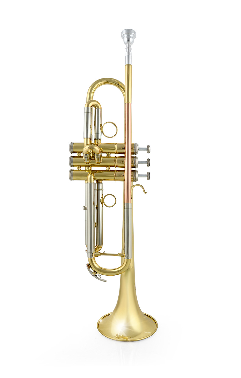 星海金音h60磷铜吹嘴管黄铜管体小号西洋管乐器乐团专业小号