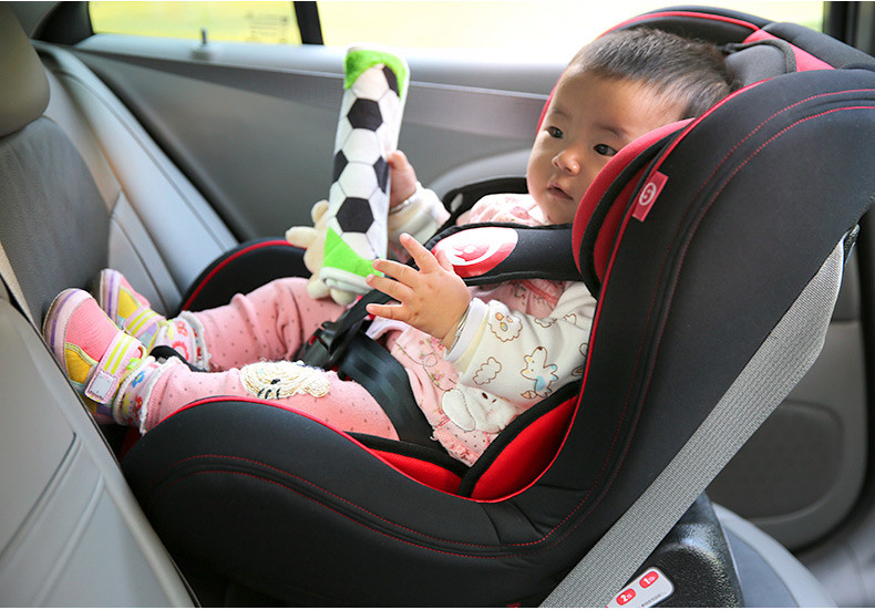 路途乐 胖胖豚B 汽车座椅 儿童安全座椅 反向安装 适合约0-4岁 活力橙