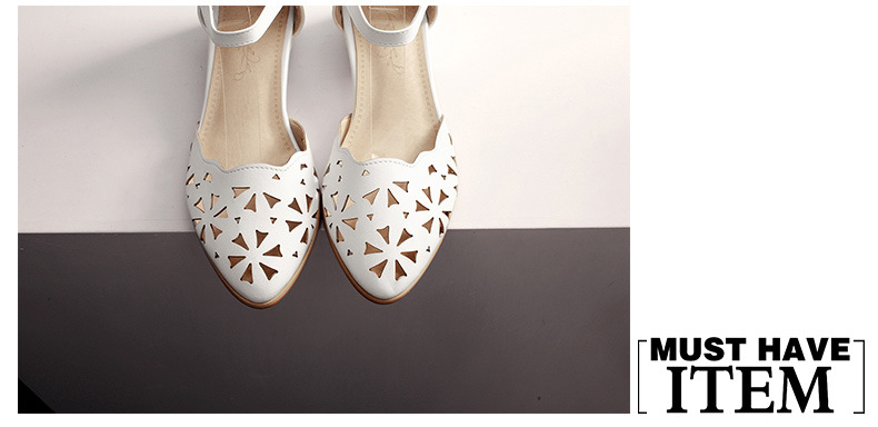 春夏单鞋2017浅口平底包头女鞋一字带学生小