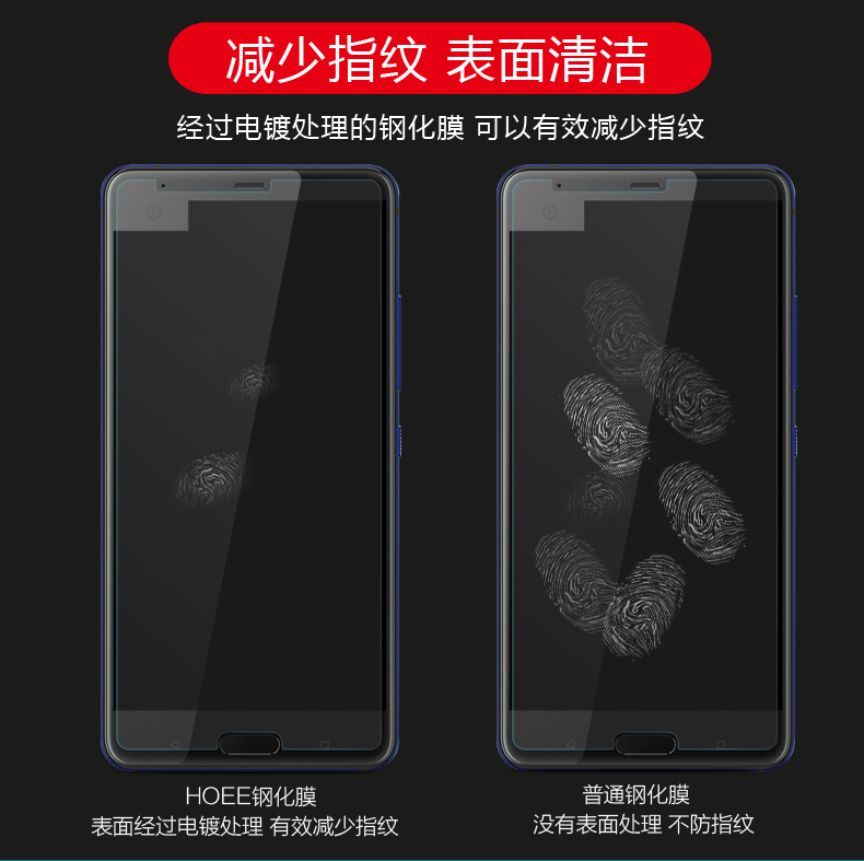 逸美达 HTC U ultra钢化膜play手机贴膜Ocean高