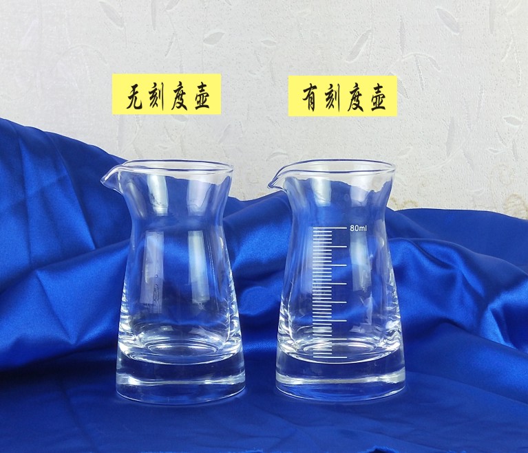 醒酒器玻璃白酒分酒器酒勺刻度壶80ml分酒壶白酒杯一口杯公杯