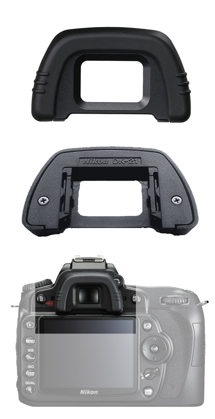 尼康(Nikon) 单反眼罩/接目镜 DK-21 适用于尼康单反相机D600 D610 D7000 D90 D750