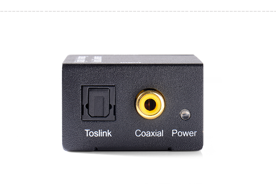 光纤同轴转模拟音频转换器音响功放 apple tv3