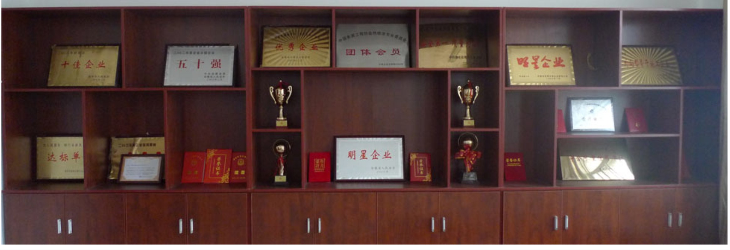 徽格 荣誉柜 展示柜 定制柜