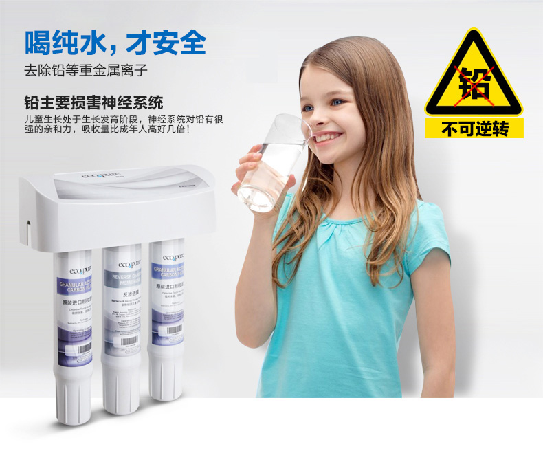 ECOWATER美国怡口怡可飘系列净水器RO-7