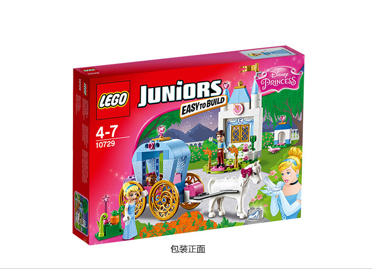 LEGO 乐高 Juniors 小拼砌师系列灰姑娘的南瓜车 10729