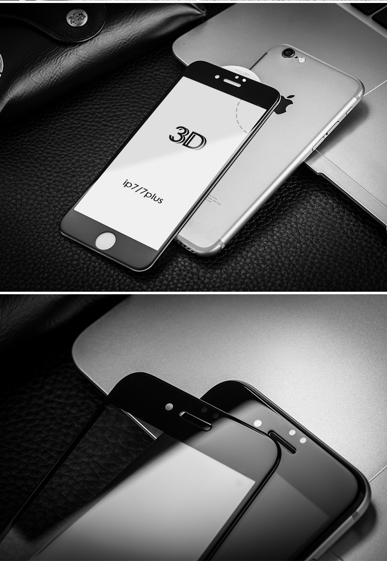 iphone7钢化膜4.7寸全屏覆盖苹果7plus手机膜