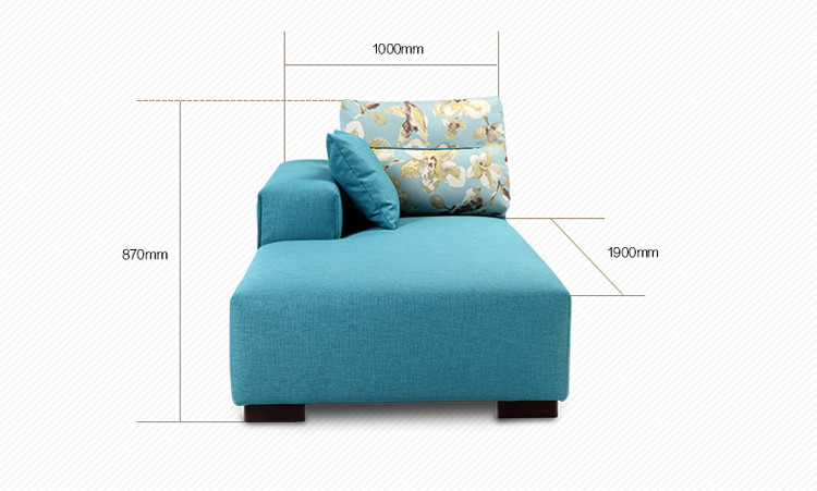 【曲美家具】曲美家具 北欧阳光转角组合沙发