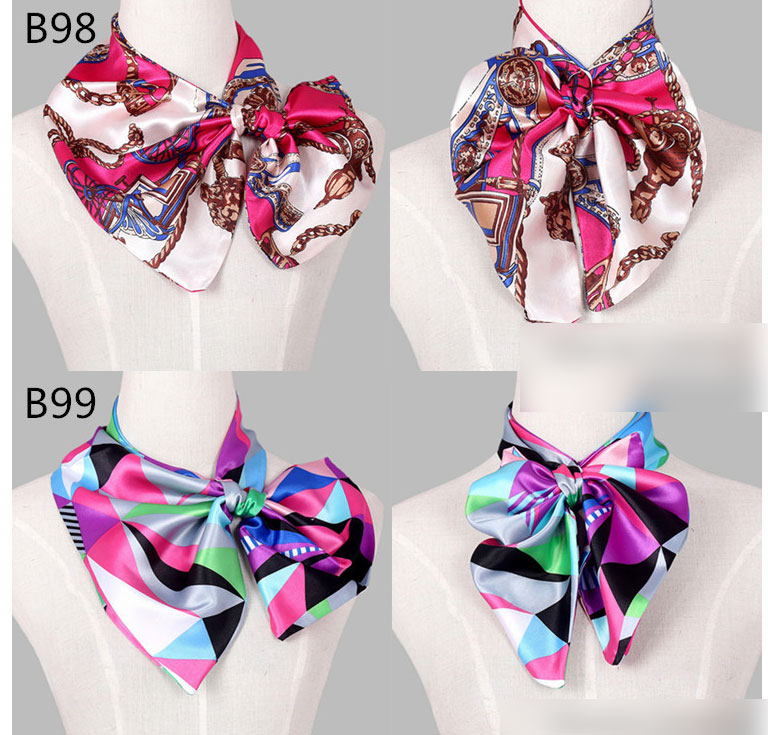 简约时尚职业OL风格服装装饰领巾商务休闲工