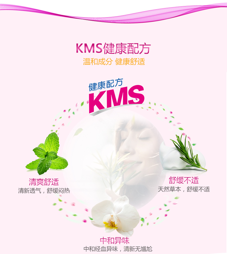 ABC 卫生护理液 女士 私处洗液 清洁（KMS护理配方）80ml