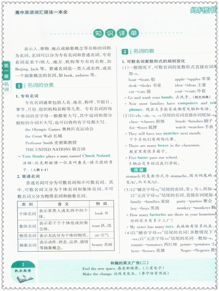 《16PASS绿卡图书02 高中英语词汇语法一本