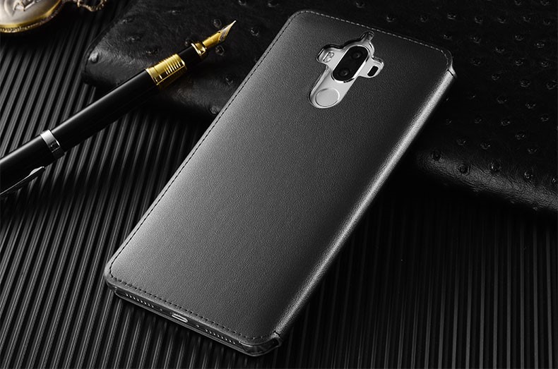 华为mate9手机壳 mate9pro保护套保时捷版皮