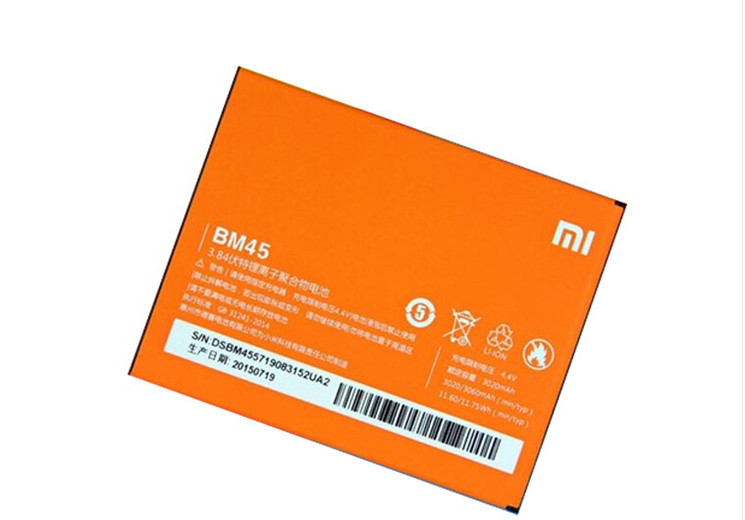 【手机电池 BM45】小米官方红米Note2手机电