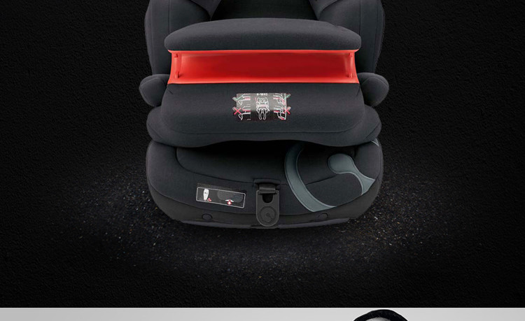 德国进口Concord康科德 PRO 汽车儿童安全座椅 ISOFIX接口 适合9个月-12岁 16款气质黑