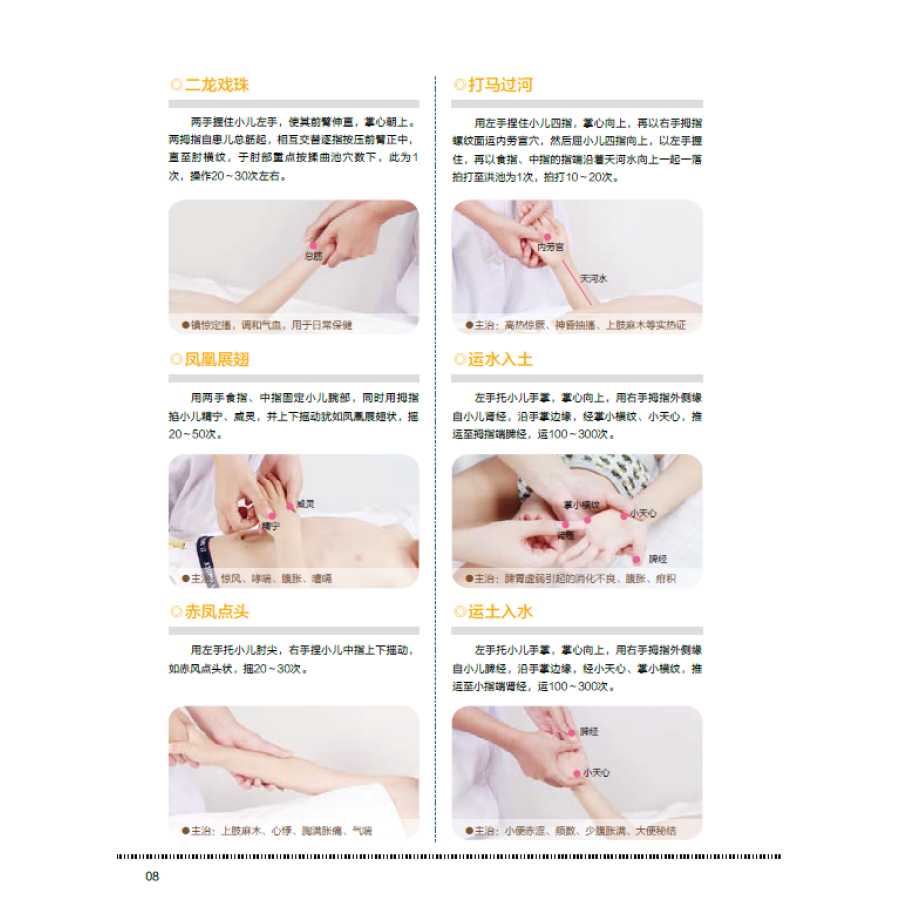 《正版儿童经络穴位使用图册 保健与病症快速