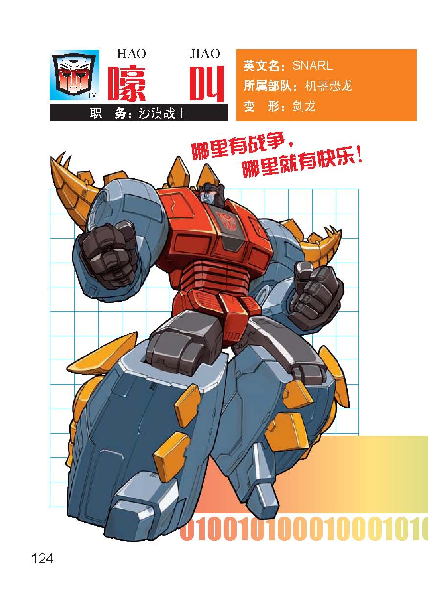 变形金刚角色解密大图典(30周年纪念版)·汽车人篇