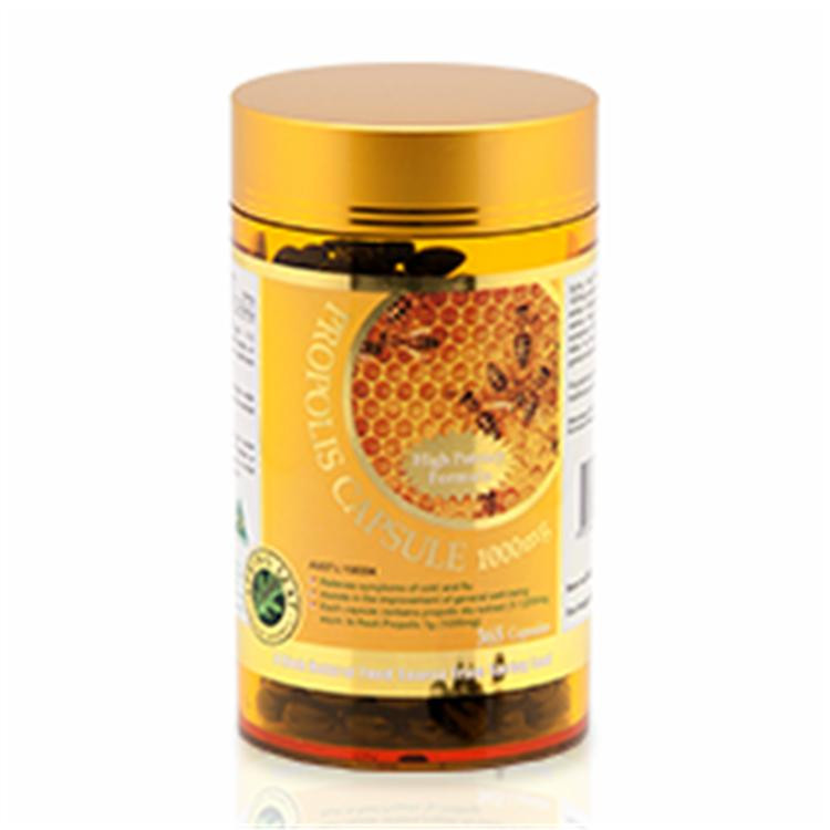 Spring Leaf蜂胶胶囊 1000毫克365粒(金瓶) 绿