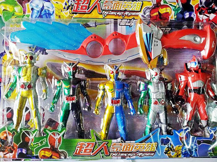 C1luckyted 假面骑士 蒙面超人 w骑 龙骑 电王 月