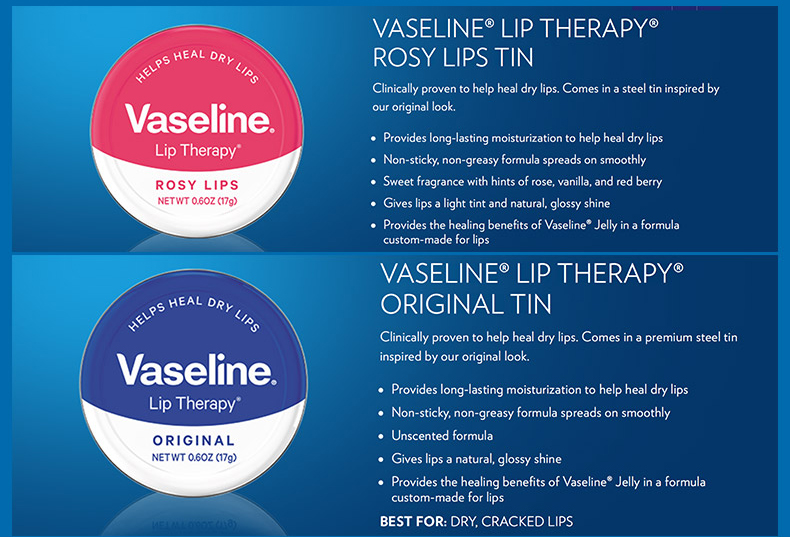 苏宁国际 vaseline 凡士林保湿润唇膏20g 滋润深层保湿润唇通用 美国