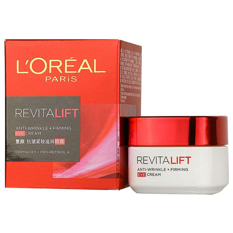 欧莱雅(loreal)复颜抗皱紧致滋润眼霜15ml