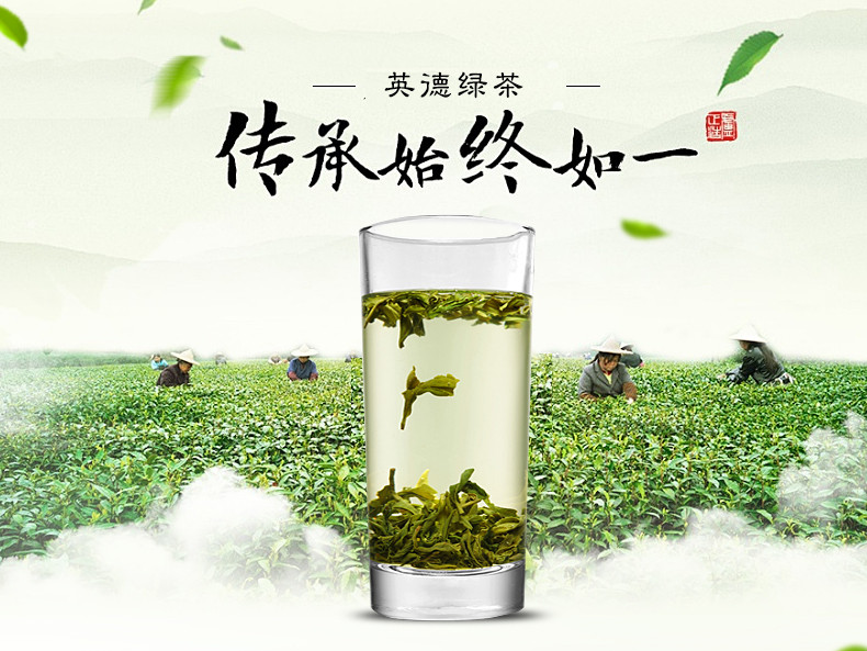 积庆里新茶英德绿茶150g装雨前春茶一级罐装茶叶