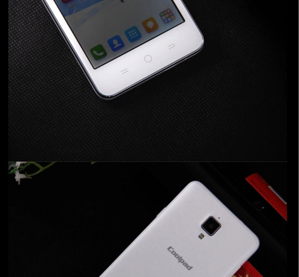 coolpad/酷派 8702d移动4g版四核双卡老年人手机(白色