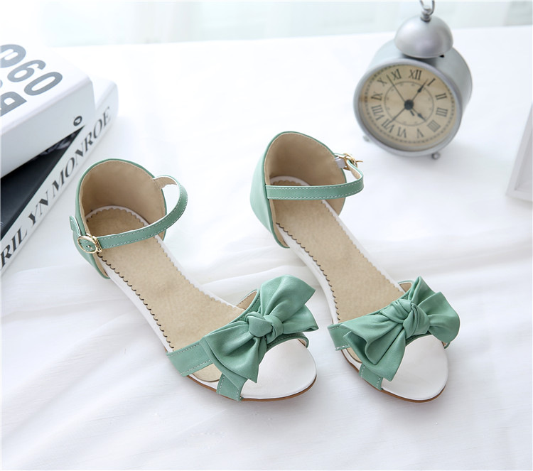 夏季平底凉鞋夏天大童少女初中生小学生韩版1