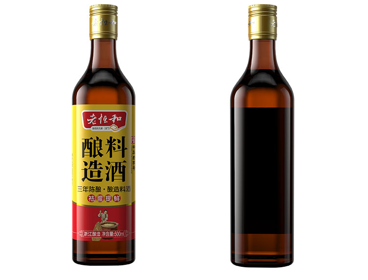 老恒和 三年陈酿 酿造料酒500ml