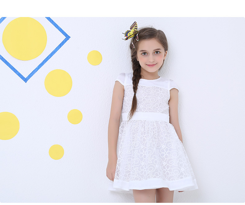 小猪班纳童装2017夏装新款儿童裙子中大童蛋