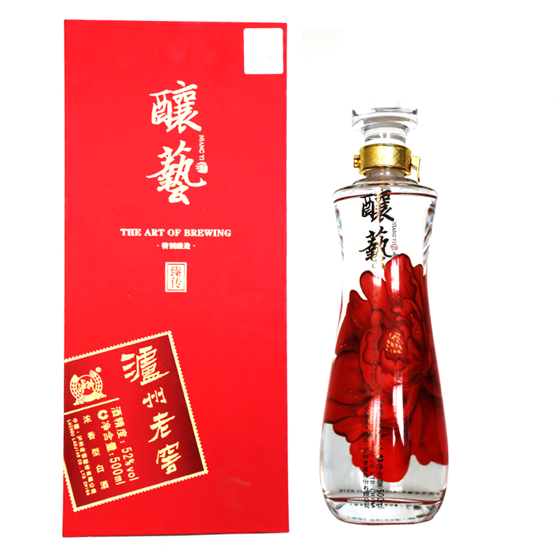 52度泸州老窖(酿艺)500ml 浓香型白酒