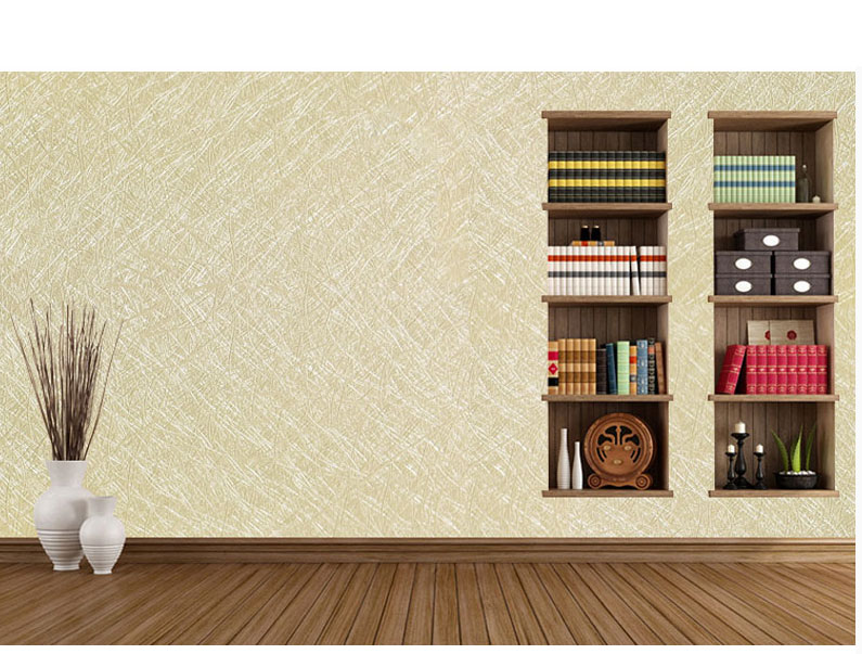 (61厘米\/5米)简约现代卧室纯色立体墙贴自粘墙