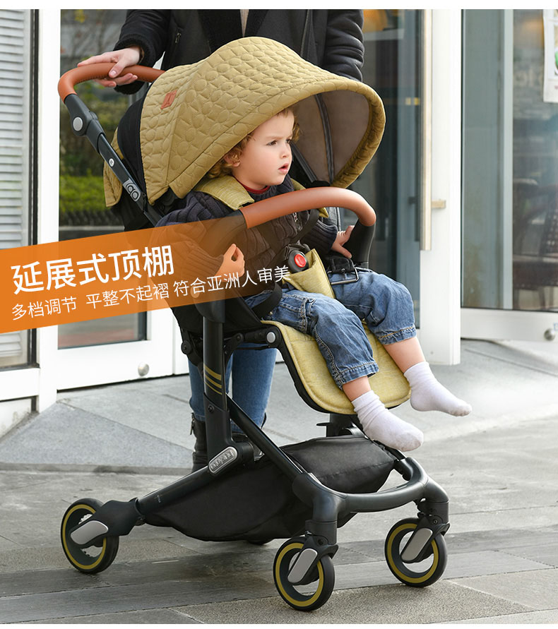 法国babysing折叠轻便高景观婴儿推车Igo 蒂芙尼蓝预售到7月底到货