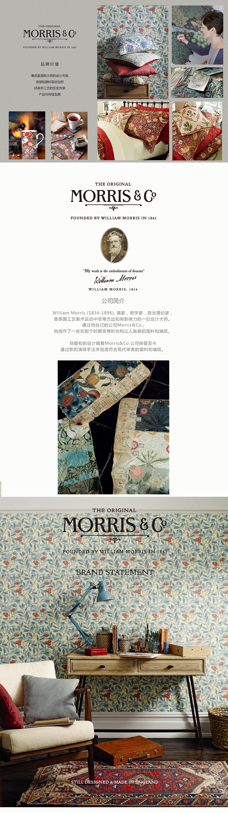 床单式面料:全棉国产/进口:国产床品套件类别:四件套品牌:morris&co